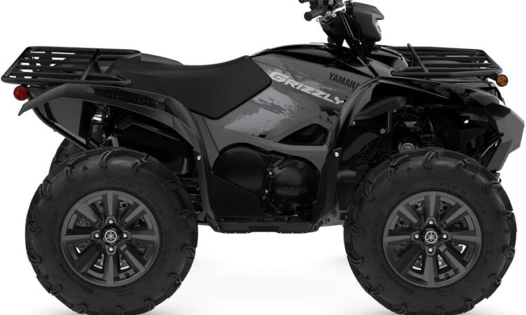 2025 Yamaha Grizzly Eps Se Black Grey Quad Expert