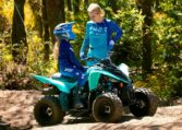 2025 Yamaha Raptor 110 Teal Quad Expert