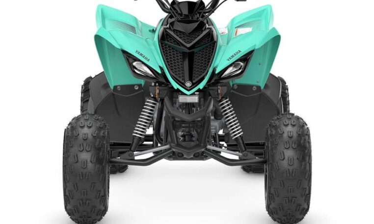 2025 Yamaha Raptor 110 Teal Quad Expert 7