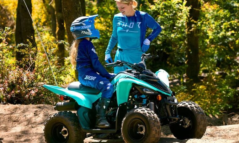 2025 Yamaha Raptor 110 Teal Quad Expert