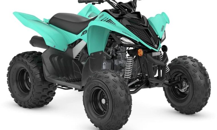 2025 Yamaha Raptor 110 Teal Quad Expert 8