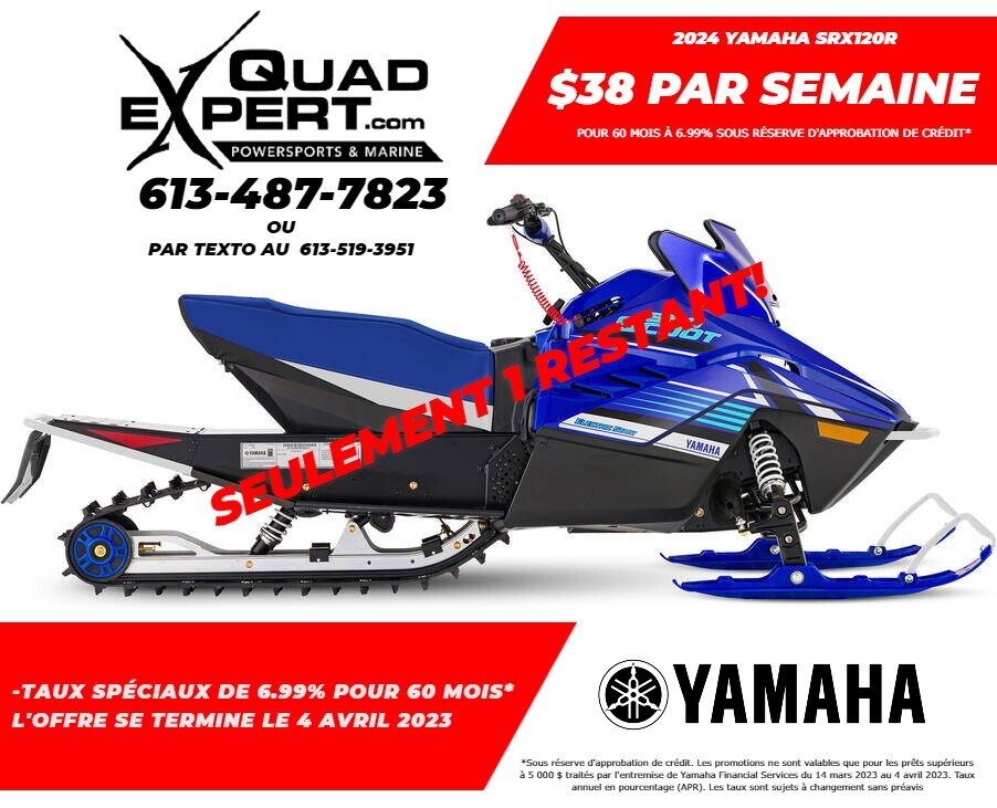 2024 Yamaha Snoscoot ES Deposit | Quad Expert