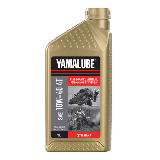 YAMALUBE® 10W-40 4T PERFORMANCE SYNTHETIC ENGINE OIL