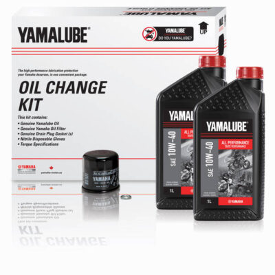 YAMALUBE® 10W-40 ALL PERFORMANCE OIL CHANGE KIT - ATV (2 L)