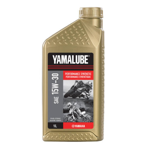 YAMALUBE® 15W-30 PERFORMANCE SYNTHETIC ENGINE OIL