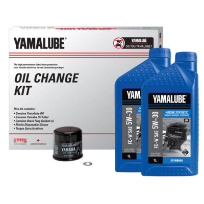 YAMALUBE® 5W-30 4M MARINE SYNTHETIC OIL CHANGE KIT - OB (7 L)