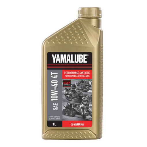 YAMALUBE® 10W-40 4T GP SPEC PERFORMANCE SYNTHETIC ENGINE OIL