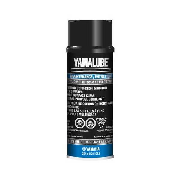 Yamaha Genuine Yamalube Silicone Protectant & Lubricant Spray, 6-Pack, ACC-SLCNS-PR-AY